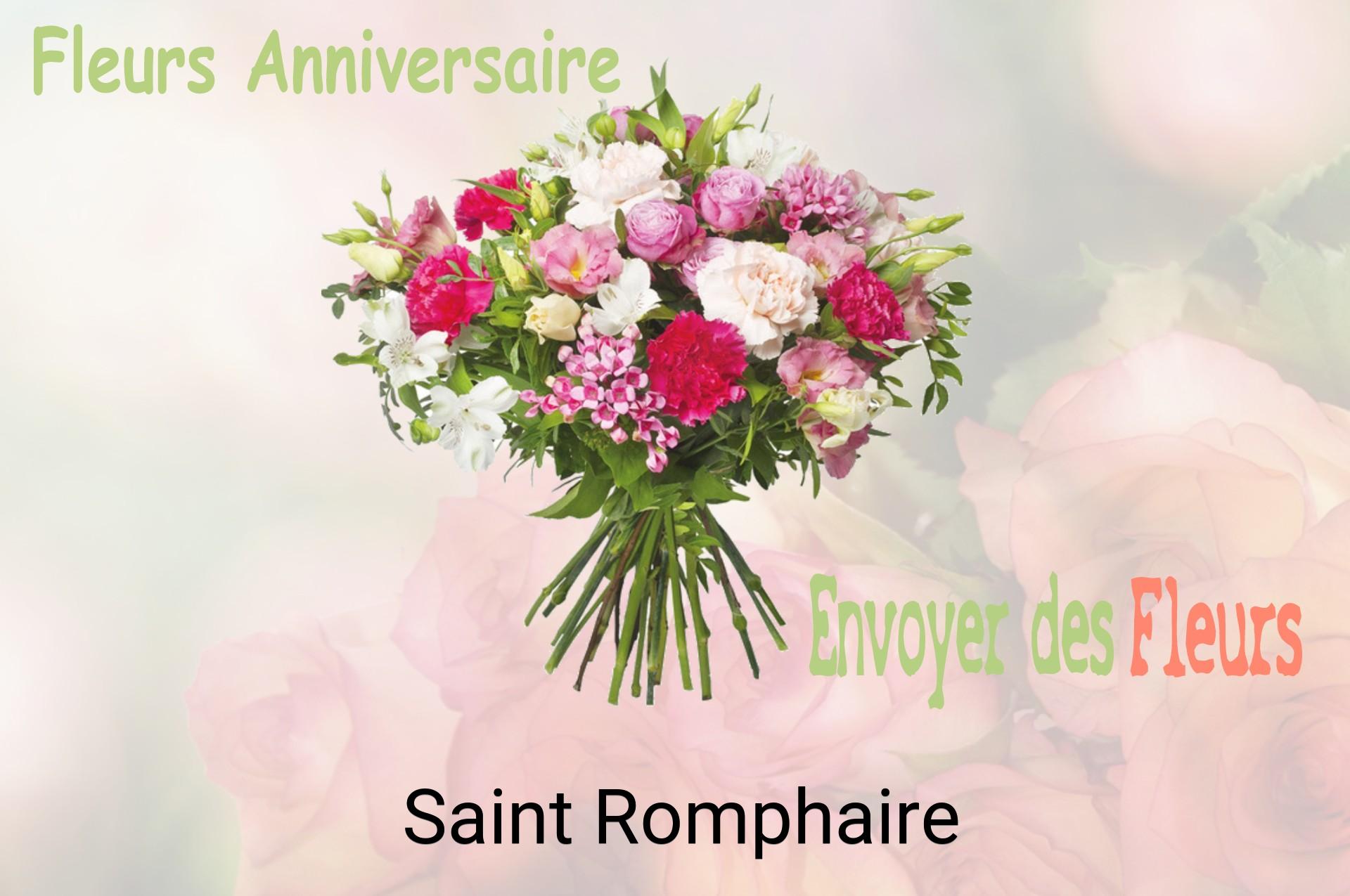 Bouquet de fleurs d’anniversaire livré à Saint-Romphaire